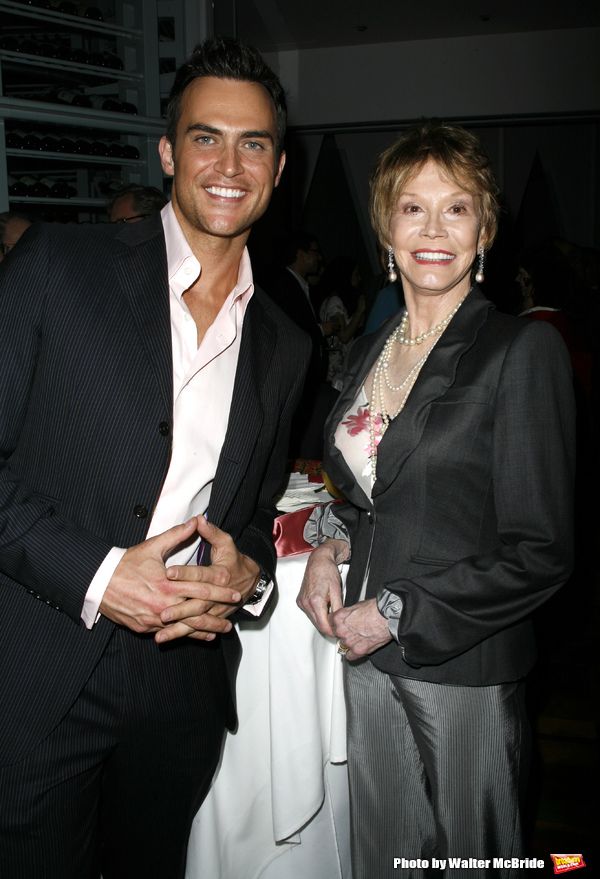 Cheyenne Jackson & Mary Tyler Moore
attending the book Party for the debut release of Photo