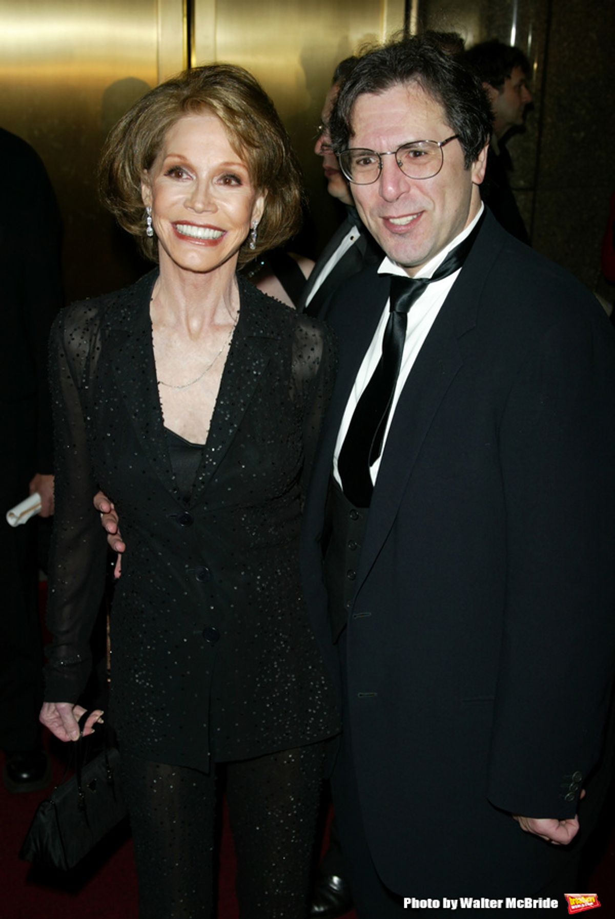 MARY TYLER MOORE and her husband ROBERT LEVINE
The 56th Annual Tony Awards
Radio City Music Hall
New York City
June 2, 2002

 at 