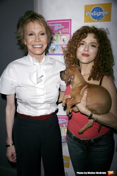 Mary Tyler Moore & Bernadette Peters
attending BROADWAY BARKS 10 : The 10th Annual Ad Photo