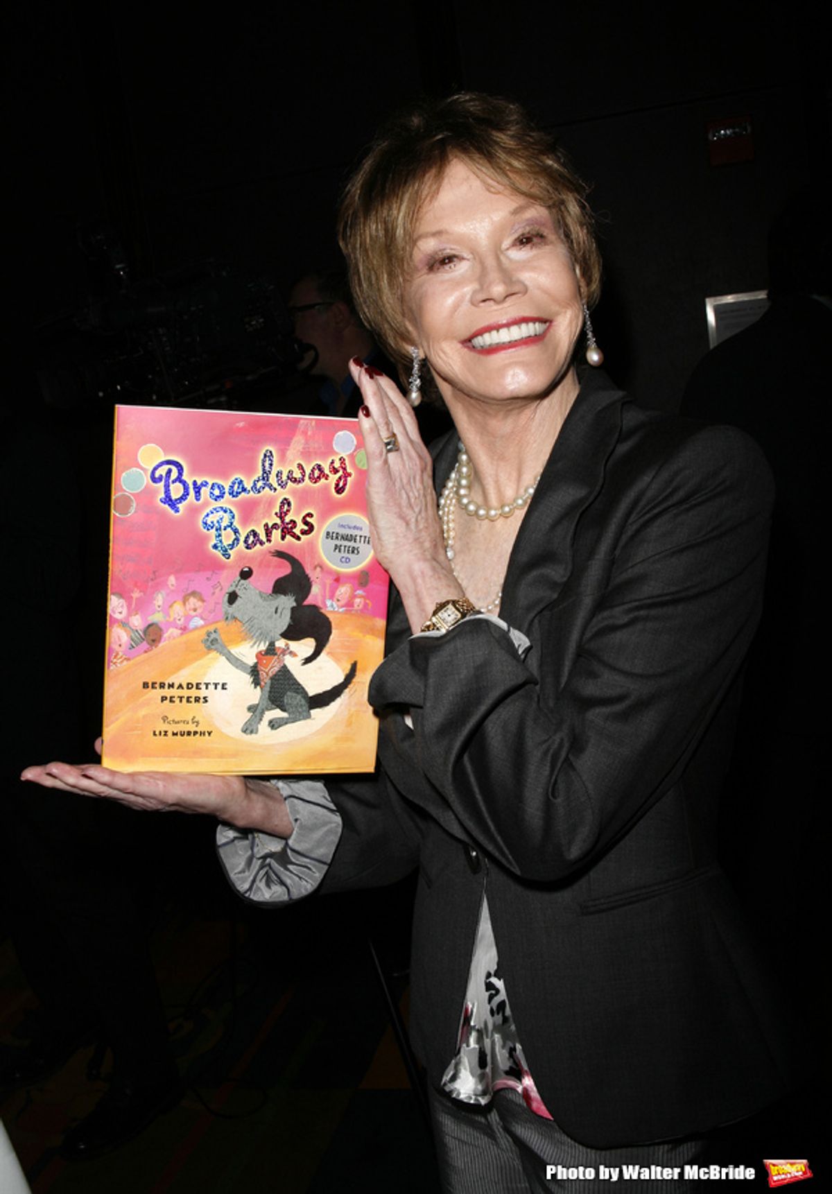 Mary Tyler Moore
attending the book Party for the debut release of Bernadette Peter's BROADWAY BARKS at Le Cirque Restaurant in New York City.
May 12, 2008
 at 