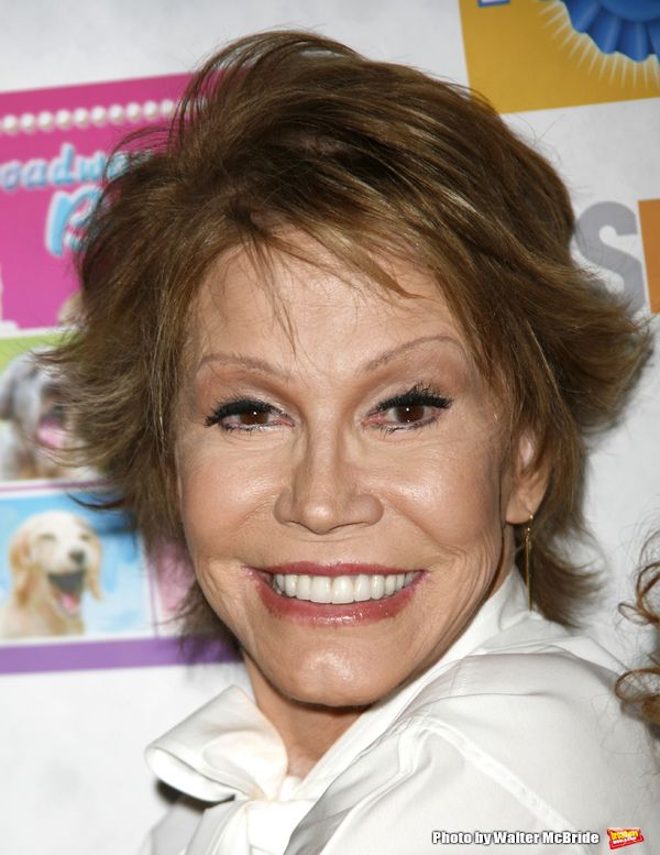 Mary Tyler Moore attending BROADWAY BARKS 10 : The 10th Annual Adopt-a-thon at Shuber Photo