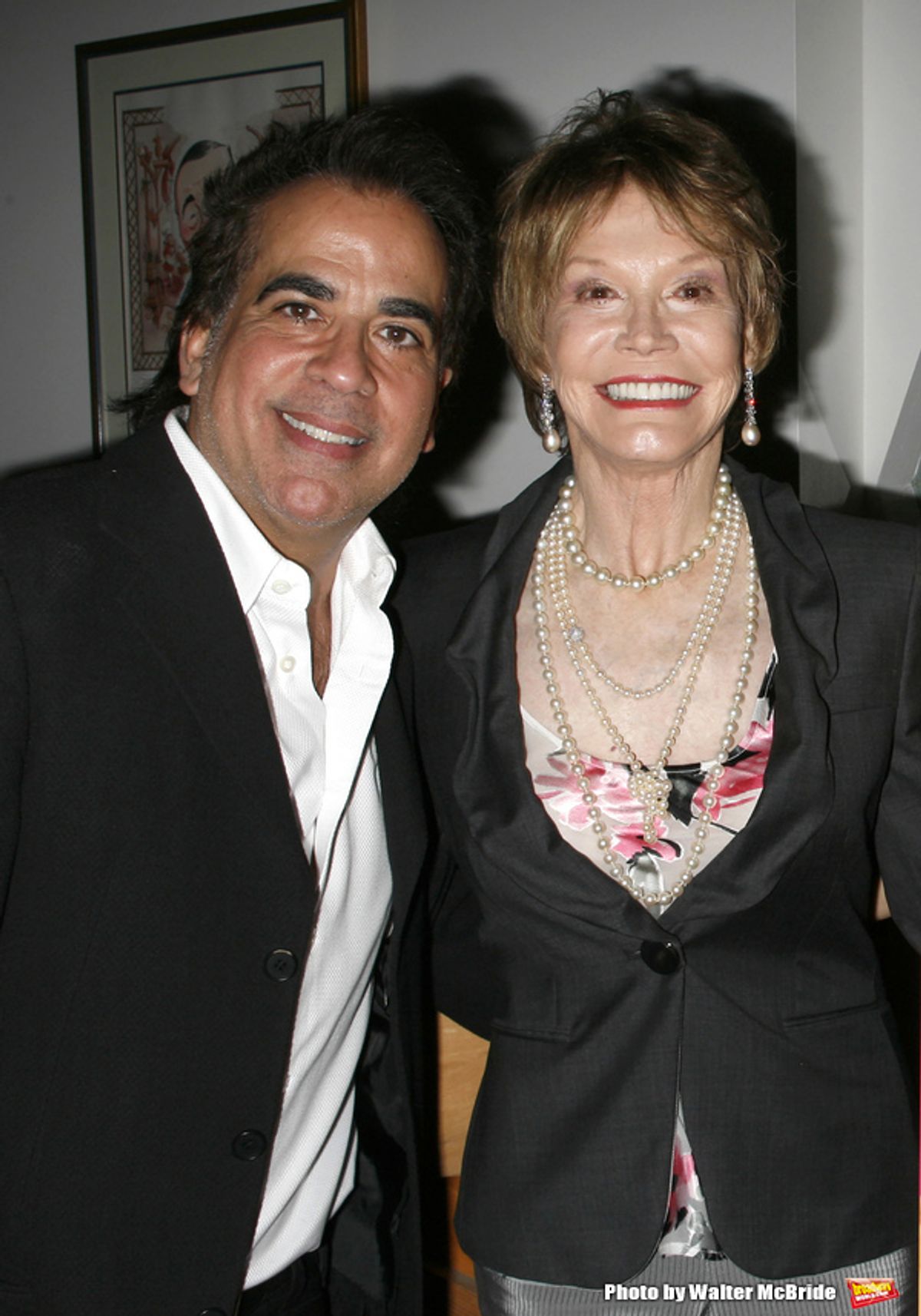 Richard Jay Alexander & Mary Tyler Moore attending the book Party for the debut release of Bernadette Peter's BROADWAY BARKS at Le Cirque Restaurant in New York City.
May 12, 2008
 at 