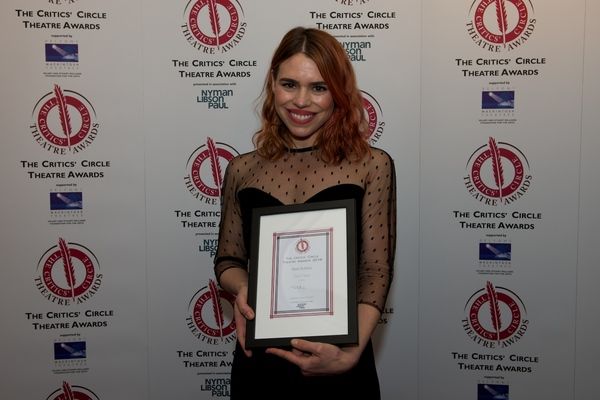 Photo Flash: Anthony Boyle, John Tiffany, Billie Piper and More at the Critics' Circle Theatre Awards 2016 — photo 14 of 23