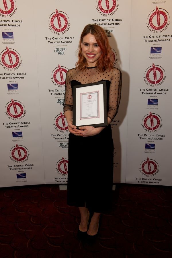 Photo Flash: Anthony Boyle, John Tiffany, Billie Piper and More at the Critics' Circle Theatre Awards 2016 — photo 15 of 23