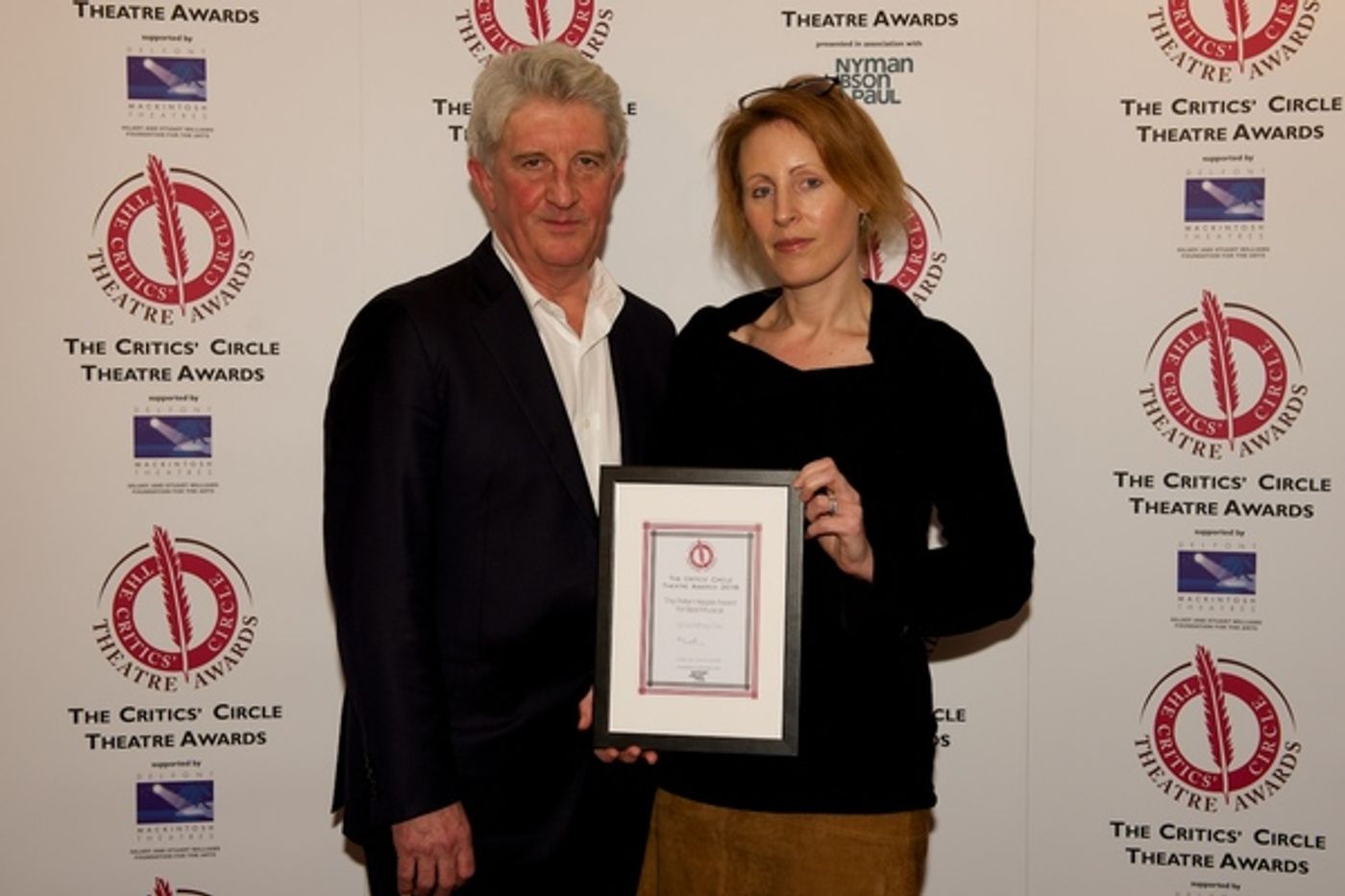 Photo Flash: Anthony Boyle, John Tiffany, Billie Piper and More at the Critics' Circle Theatre Awards 2016  Image