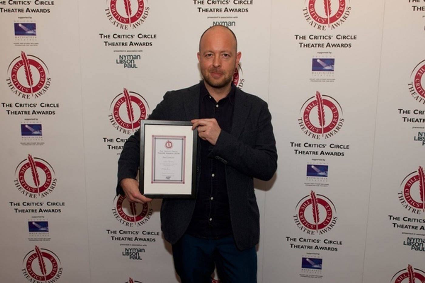 Photo Flash: Anthony Boyle, John Tiffany, Billie Piper and More at the Critics' Circle Theatre Awards 2016  Image