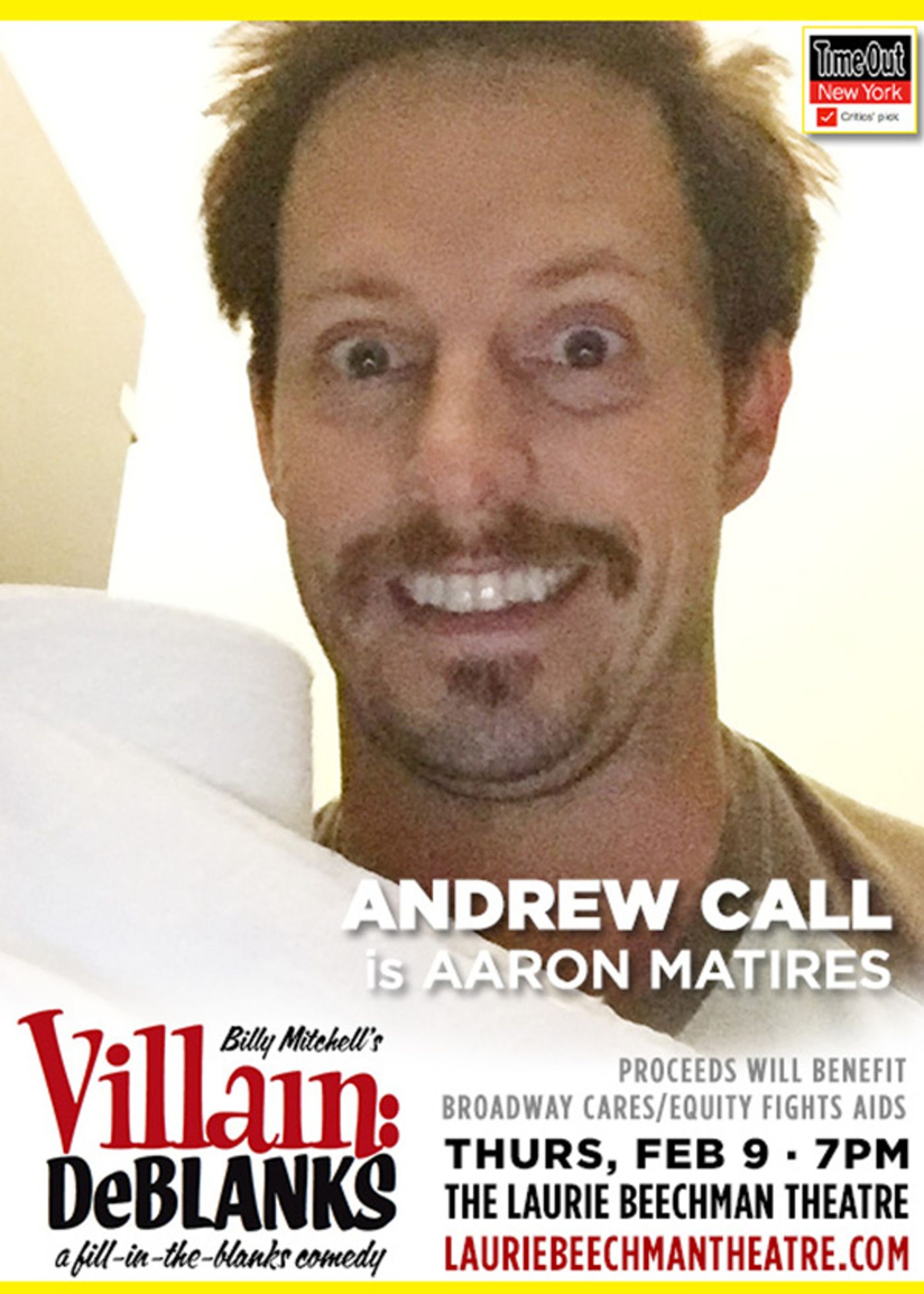 Photo Flash: Meet the Side-Splitting Cast of the Next VILLAIN: DEBLANKS  Image