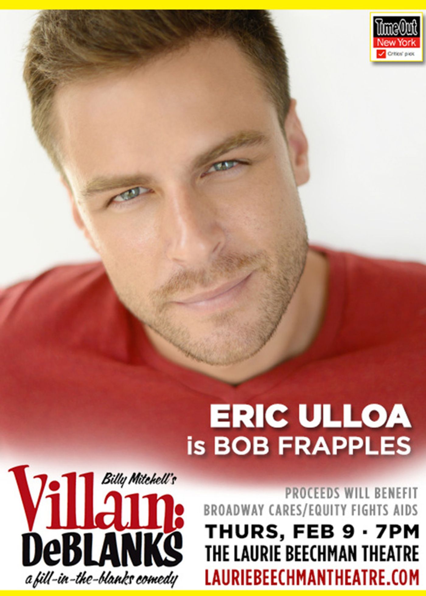 Photo Flash: Meet the Side-Splitting Cast of the Next VILLAIN: DEBLANKS  Image