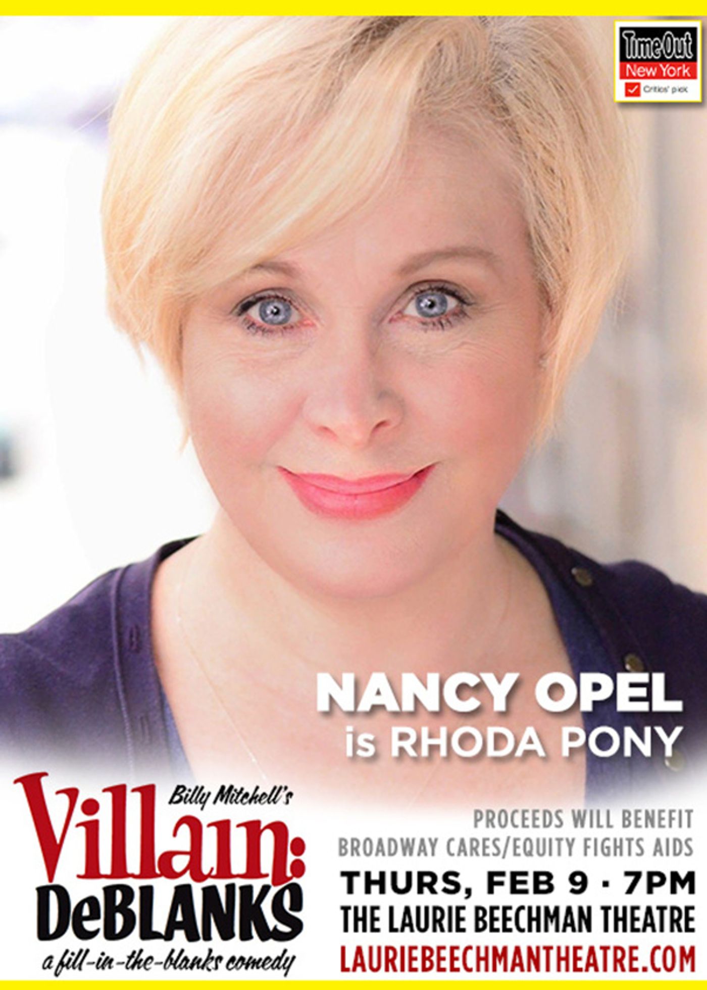 Photo Flash: Meet the Side-Splitting Cast of the Next VILLAIN: DEBLANKS  Image