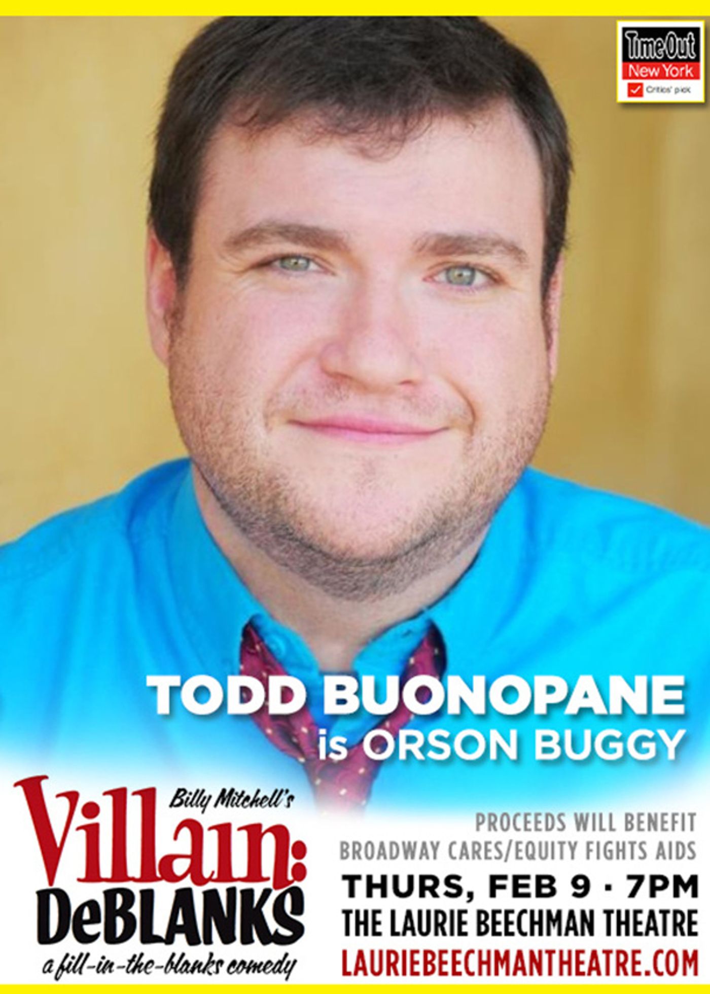 Photo Flash: Meet the Side-Splitting Cast of the Next VILLAIN: DEBLANKS  Image