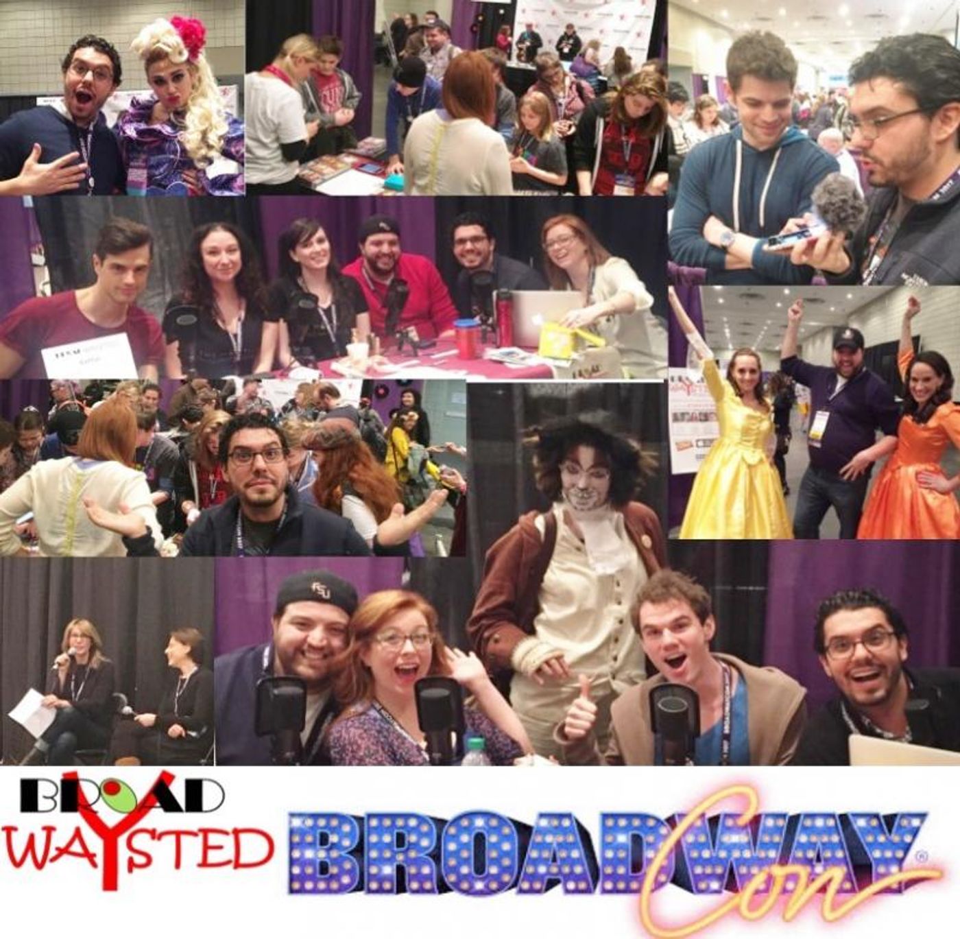 Broadwaysted Podcast Gets Drunk on Theatre Love at BroadwayCon  Image