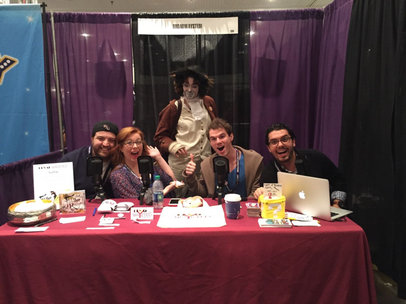 Broadwaysted Podcast Gets Drunk on Theatre Love at BroadwayCon  Image
