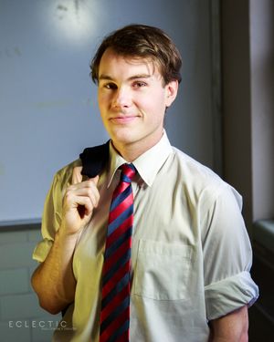 Mathias Blake as Dakin. @ BroadwayWorld Mathias Blake as Dakin. Photo