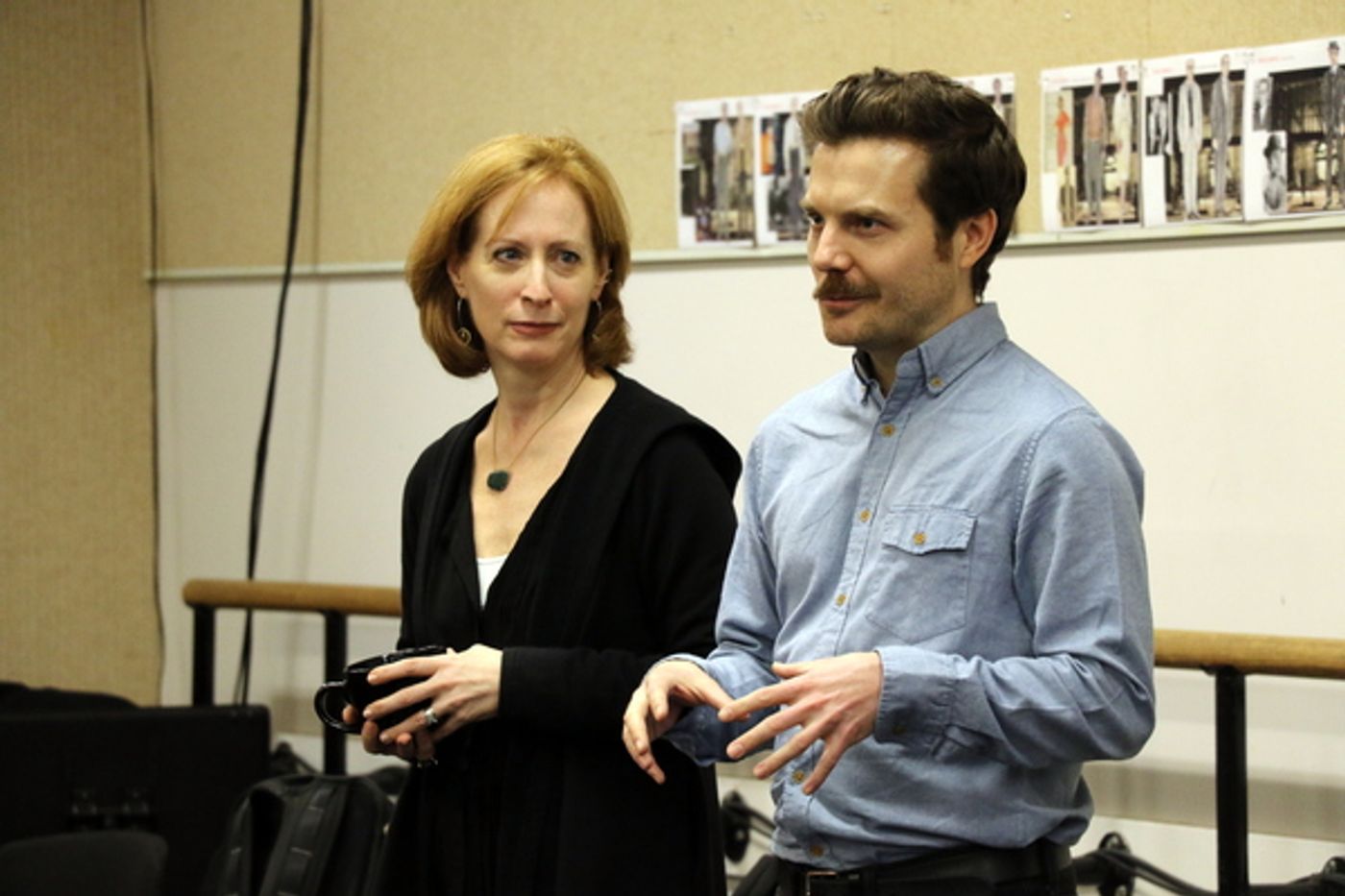 Photo Flash: Inside Rehearsal for THE TEMPLE BOMBING World Premiere at Alliance Theatre  Image