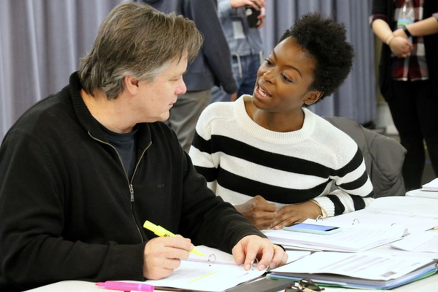 Photo Flash: Inside Rehearsal for THE TEMPLE BOMBING World Premiere at Alliance Theatre  Image