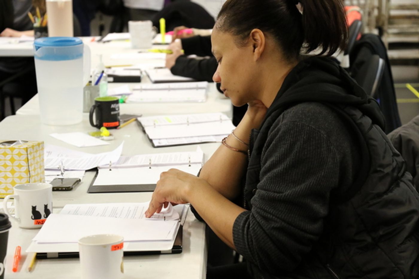Photo Flash: Inside Rehearsal for THE TEMPLE BOMBING World Premiere at Alliance Theatre  Image