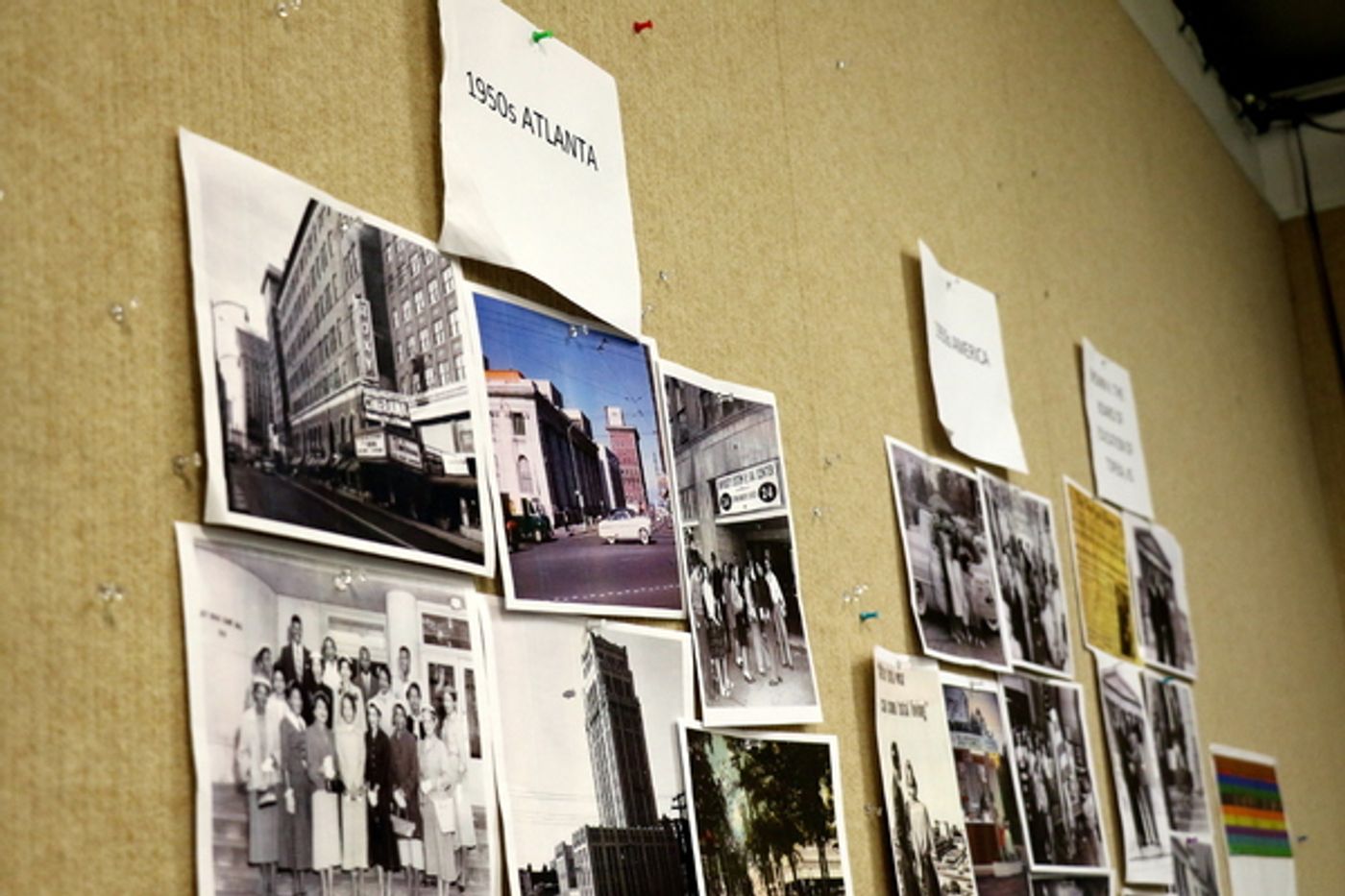 Photo Flash: Inside Rehearsal for THE TEMPLE BOMBING World Premiere at Alliance Theatre  Image