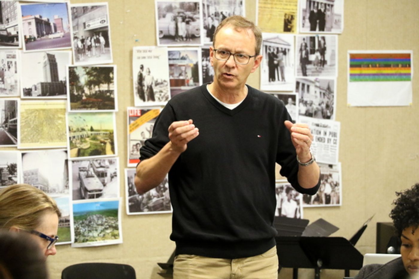Photo Flash: Inside Rehearsal for THE TEMPLE BOMBING World Premiere at Alliance Theatre  Image