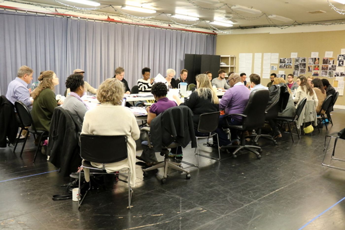 Photo Flash: Inside Rehearsal for THE TEMPLE BOMBING World Premiere at Alliance Theatre  Image