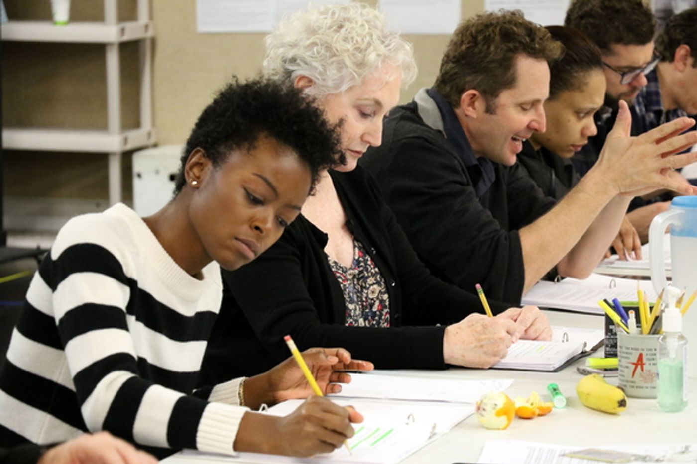 Photo Flash: Inside Rehearsal for THE TEMPLE BOMBING World Premiere at Alliance Theatre  Image