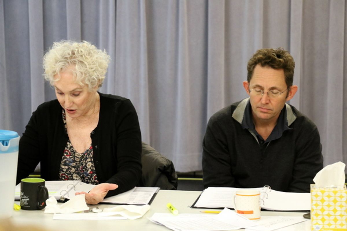 Caitlin O'Connell and Todd Weeks at 