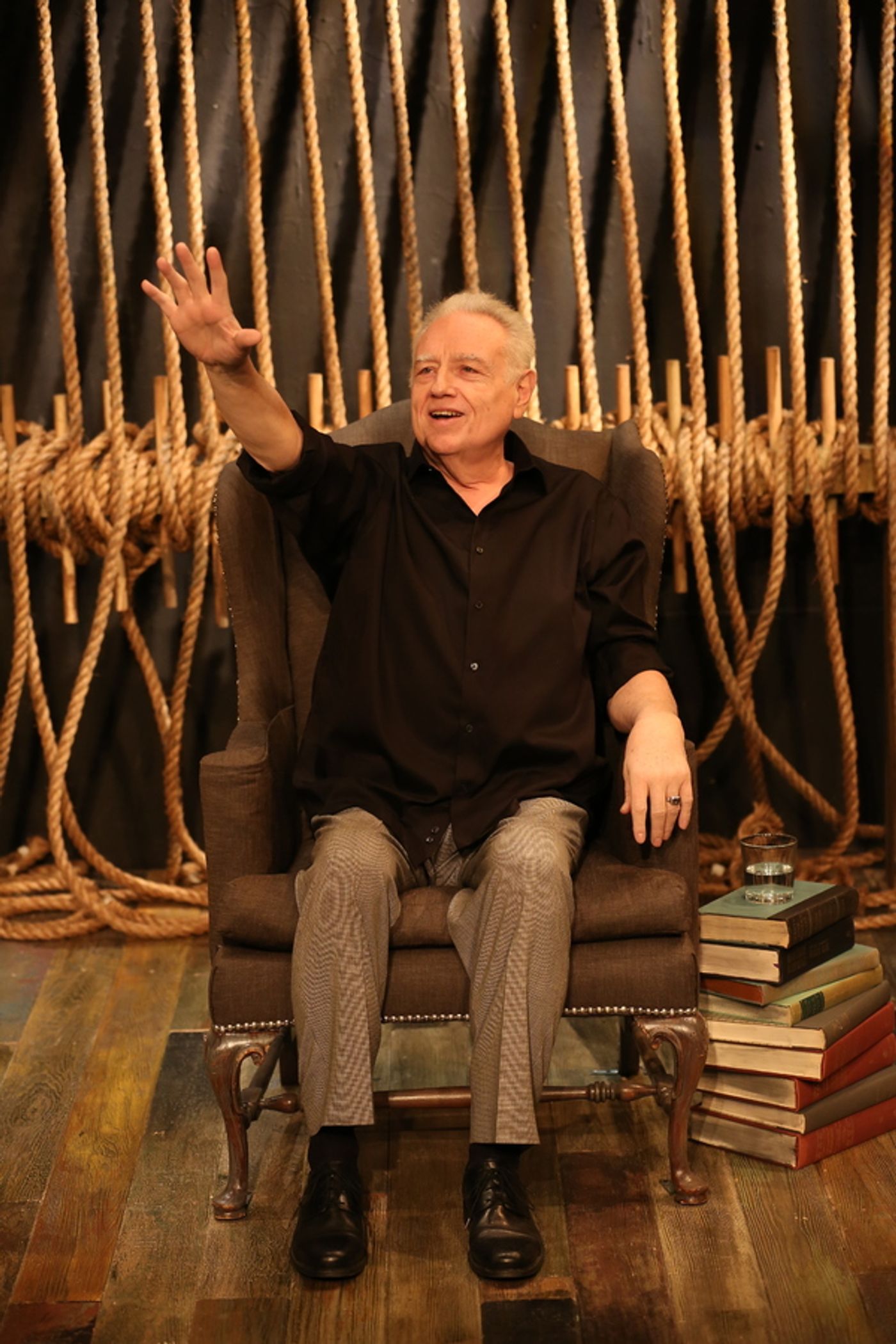 Photo Flash: GEORGIE: MY ADVENTURES WITH GEORGE ROSE, Starring Ed Dixon, Opens Tonight!  Image