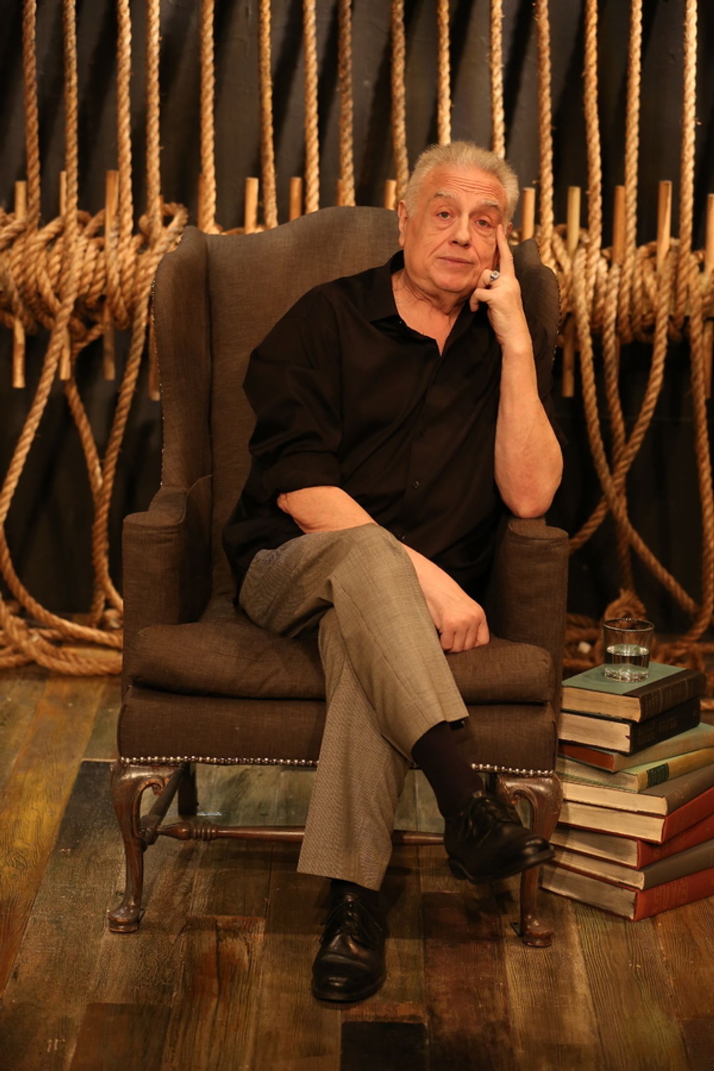 Photo Flash: GEORGIE: MY ADVENTURES WITH GEORGE ROSE, Starring Ed Dixon, Opens Tonight!  Image