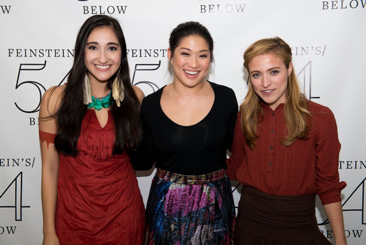 Krystina Alabado, Jenna Ushkowitz and Christy Altomare
 at 