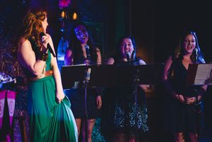 Teal Wicks with Ariel Prochilo, Rachel MacKenzie, and Ariela Arnon Photo