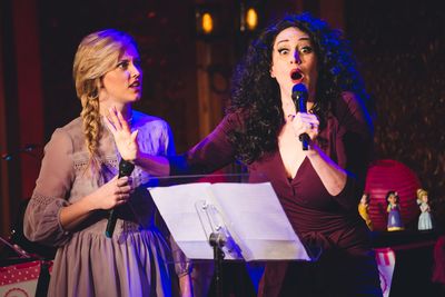Lesli Margherita and Taylor Louderman  Photo