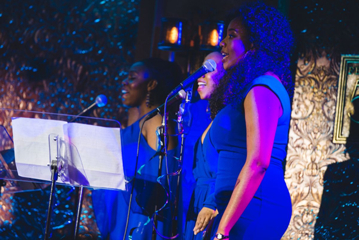 Bre Jackson, Antoinette Comer, and Adrianna Hicks at 