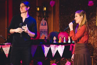 Derek Klena and Christy Altomare  Photo
