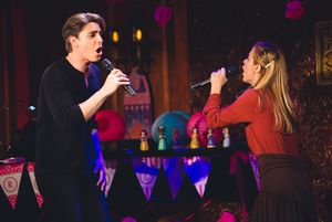 Derek Klena and Christy Altomare  Photo