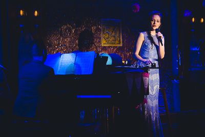 Benjamin Rauhala and Laura Osnes Photo