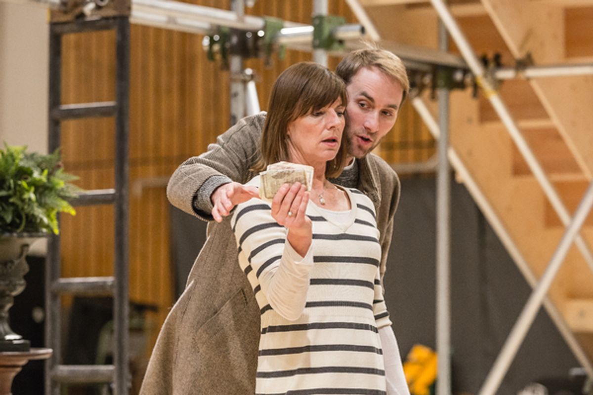 Doon Mackichan and Oliver Chris at 