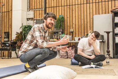 Simon Godwin and Daniel Rigby Photo