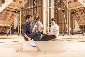 Tim McMullan, Imogen Doel and Daniel Rigby @ BroadwayWorld Tim McMullan, Imogen Doel and Daniel Rigby Photo