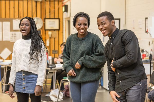Whitney Kehinde, Tamara Lawrance, and Daniel Ezra Photo