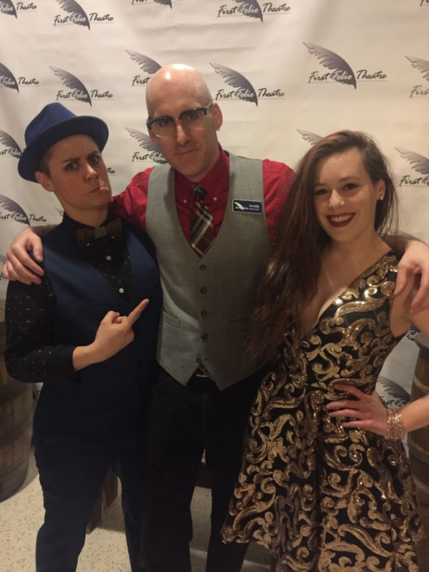 Photo Flash: CAPTAIN BLOOD Celebrates Opening Night at First Folio Theatre  Image