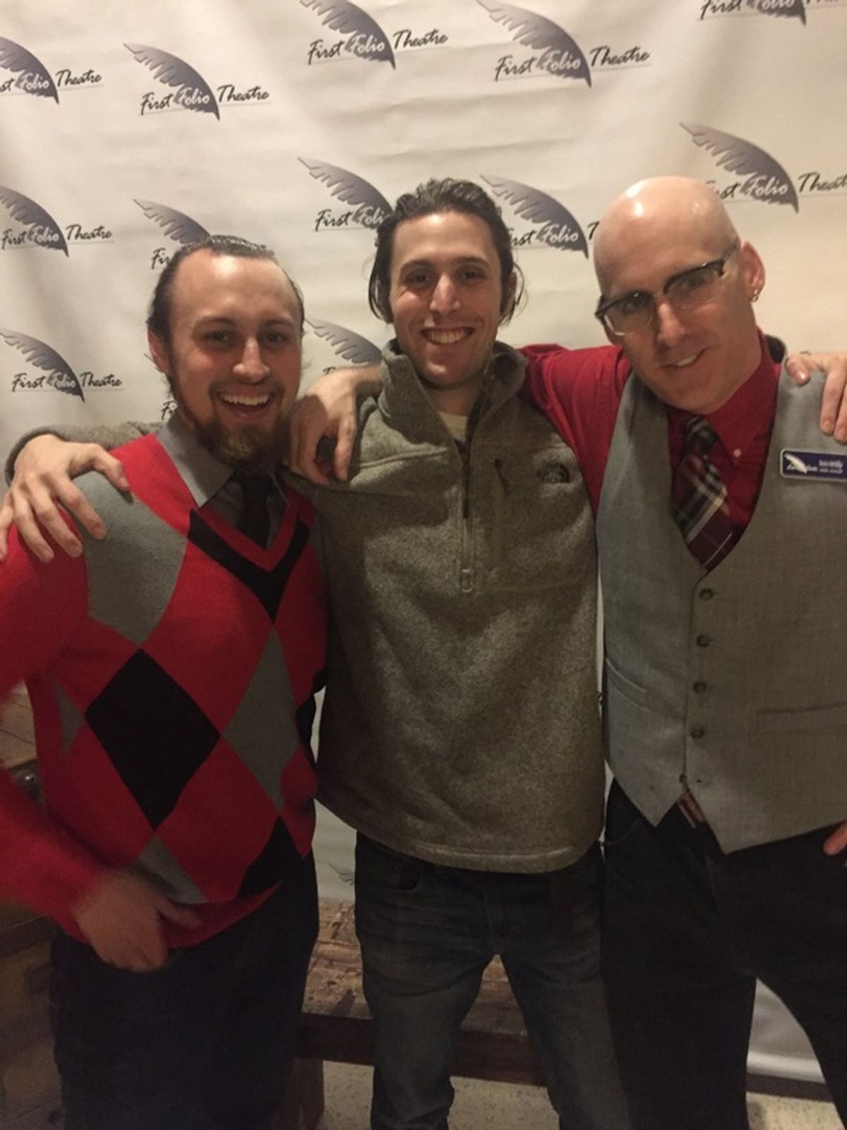 Austin England, Sam Krey, Kevin McKillip at 