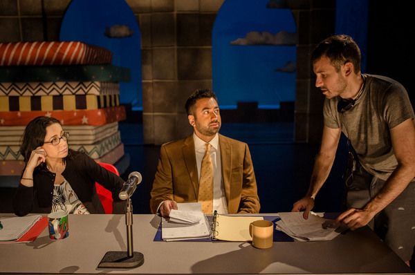 Janeane Garofalo, Kal Penn and Dan Harris Photo