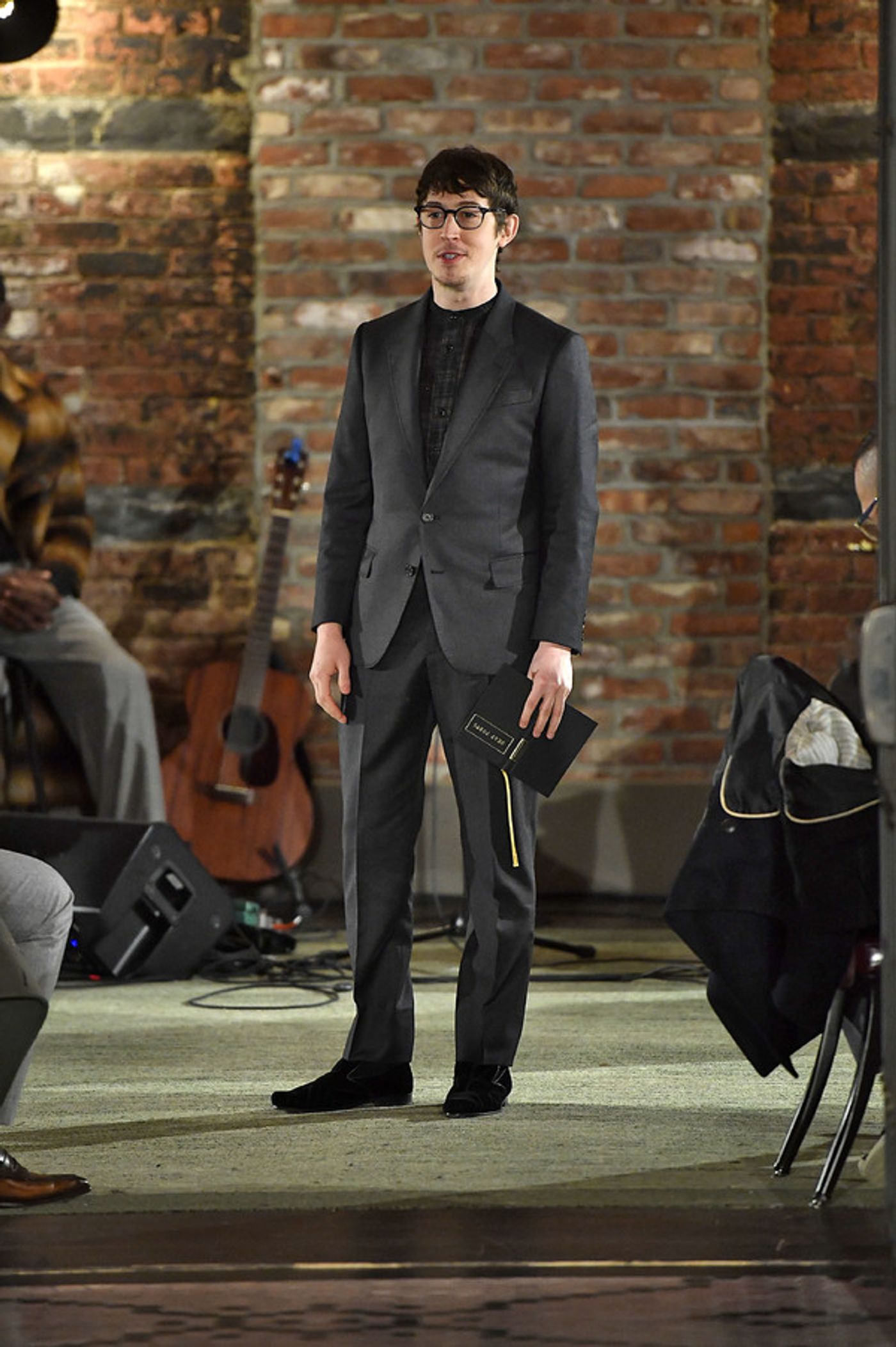 Photo Flash: Tony Winner Alex Sharp Makes A Special Appearance at New York Fashion Week  Image