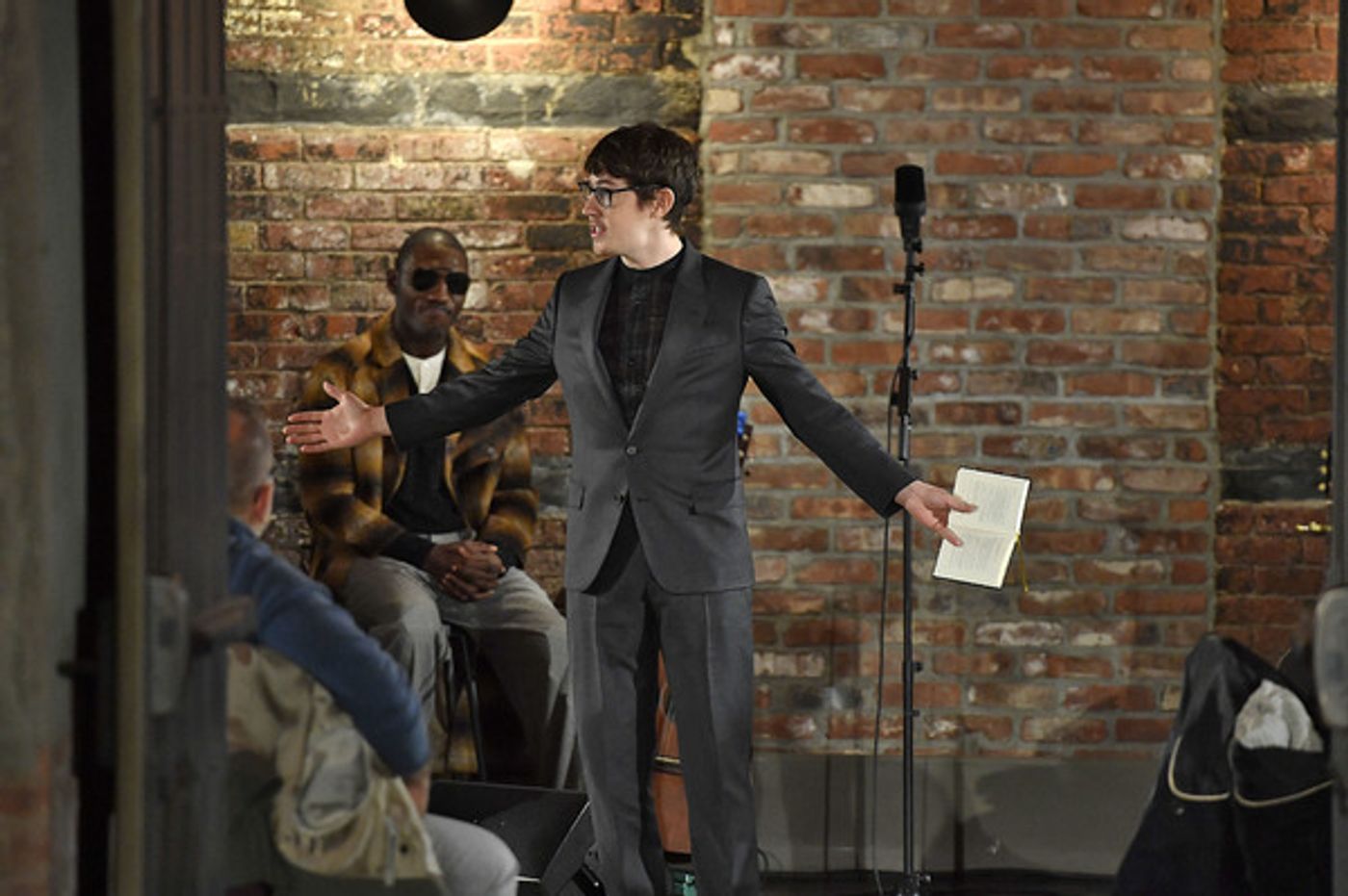 Photo Flash: Tony Winner Alex Sharp Makes A Special Appearance at New York Fashion Week  Image
