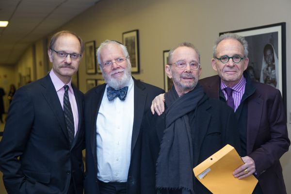 David Hyde Pierce, Zalmen Mlotek, Joel Grey and Ron Rifkin Photo