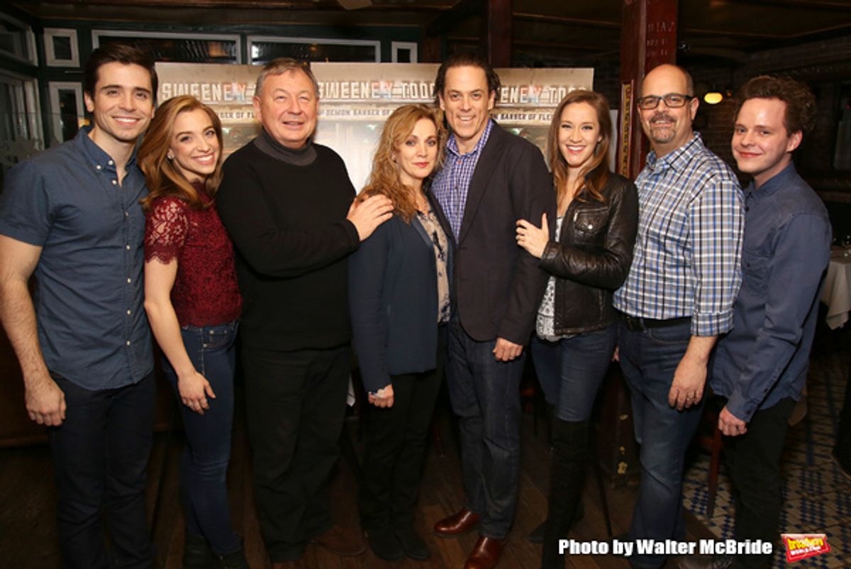 Matt Doyle, Alex Finke, Duncan Smith, Siobhan McCarthy, Jeremy Secomb, Betsy Morgan, Brad Oscar and Joseph Taylor  at 