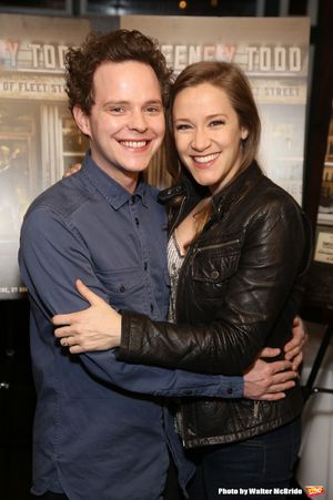 Joseph Taylor and Betsy Morgan @ BroadwayWorld Joseph Taylor and Betsy Morgan Photo