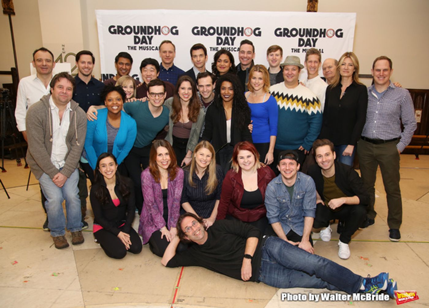 Photo Coverage: Just In Time! Meet the Company of GROUNDHOG DAY on Broadway  Image
