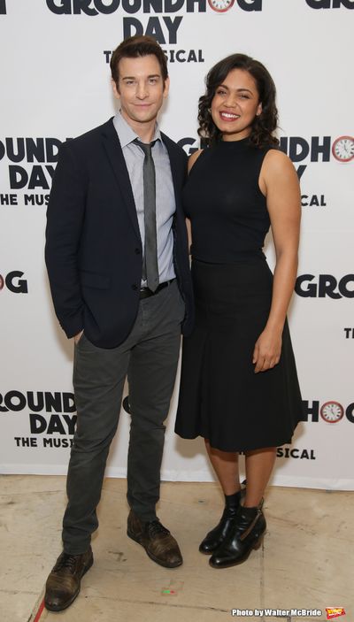 Andy Karl and Barrett Doss  Photo