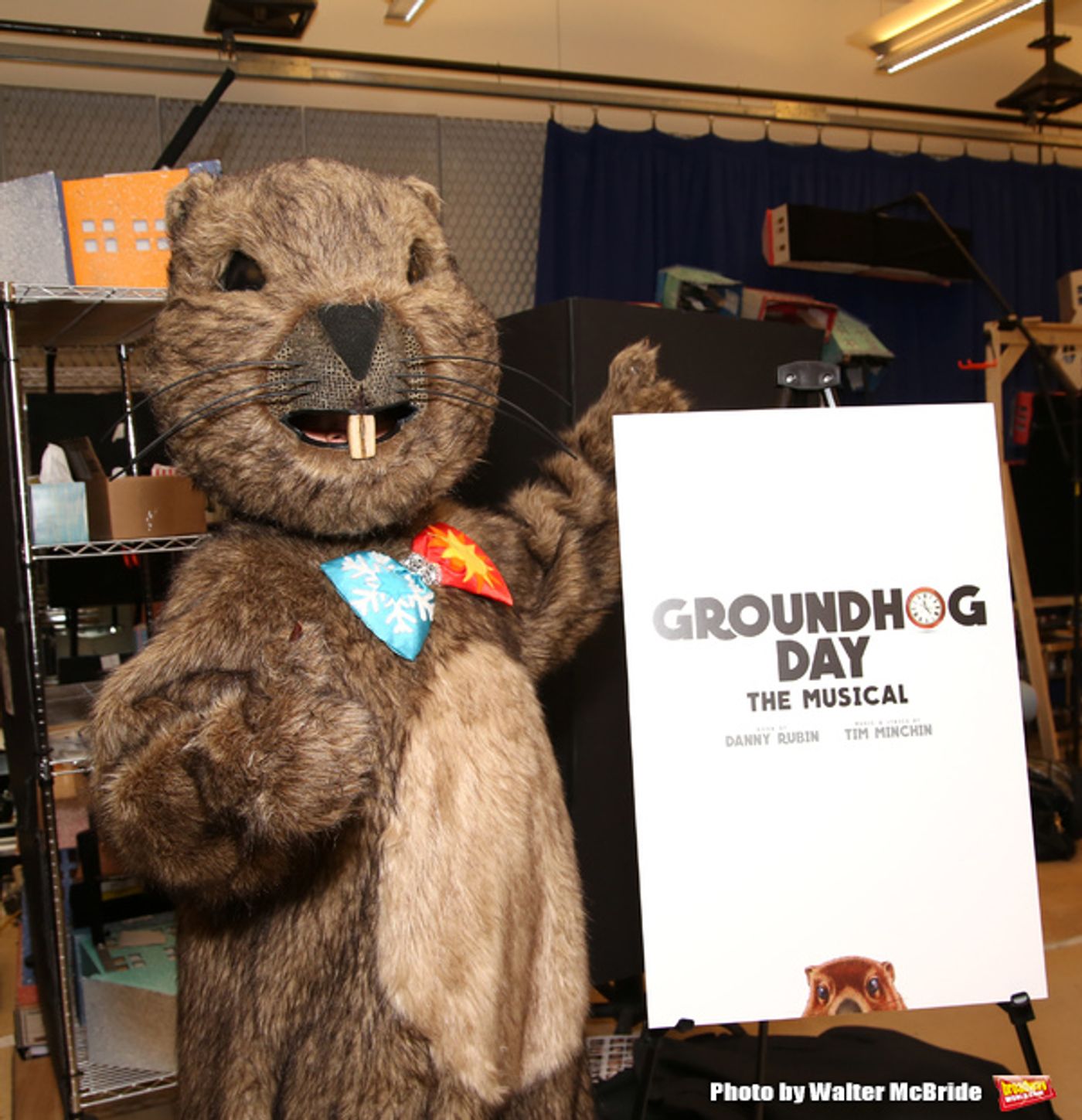 Photo Coverage: Just In Time! Meet the Company of GROUNDHOG DAY on Broadway  Image