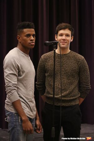 Jeremy Pope and Taylor Frey @ BroadwayWorld Jeremy Pope and Taylor Frey Photo